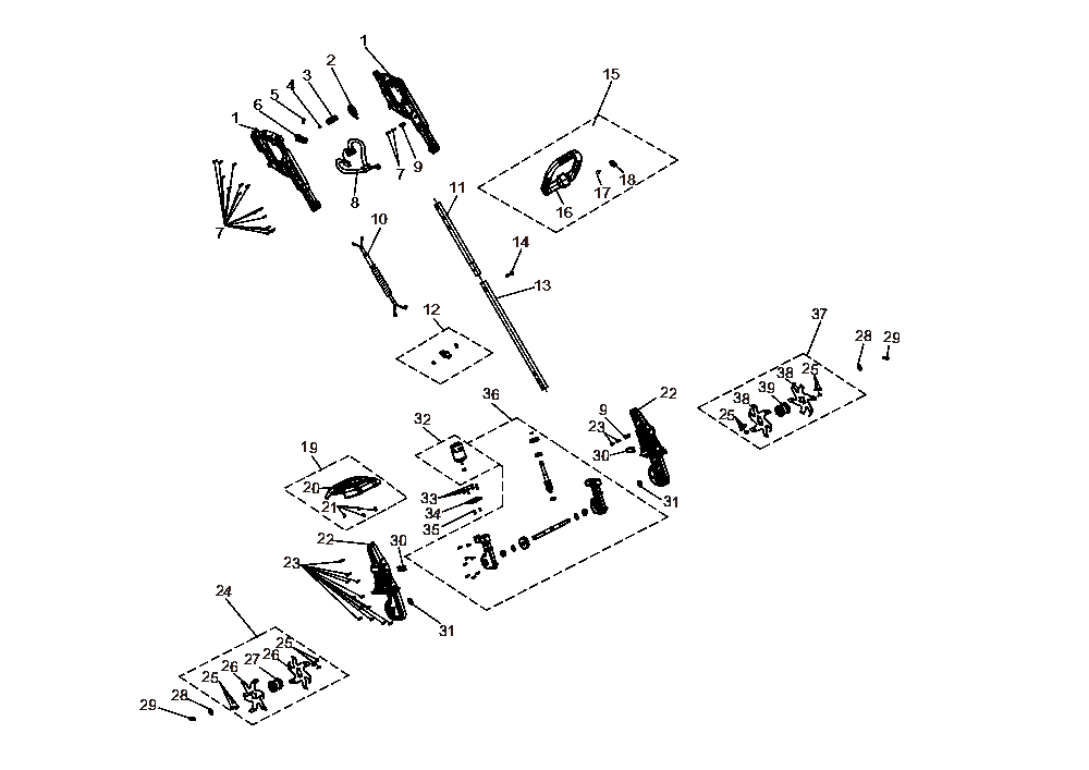 Diagram Diagram and Parts List for CMCTL320B Type 1 Craftsman Tiller