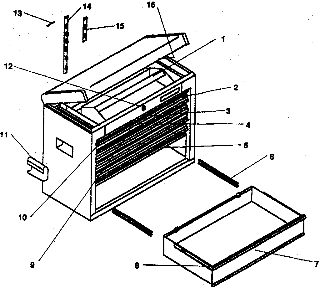 Unit Parts Diagram and Parts List for 706657690  Craftsman Tool Stand & Cart