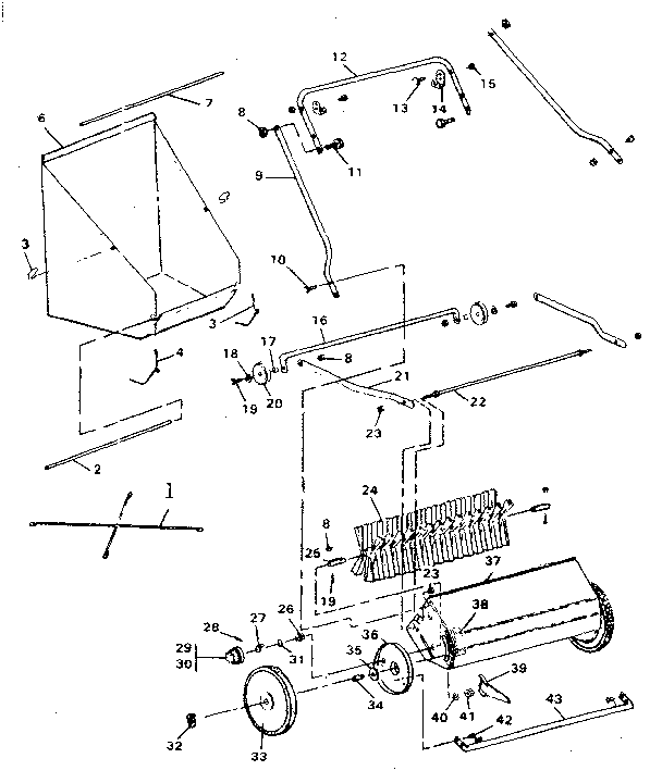 Replacement Parts Diagram and Parts List for 536796830  Craftsman Lawn Tractor