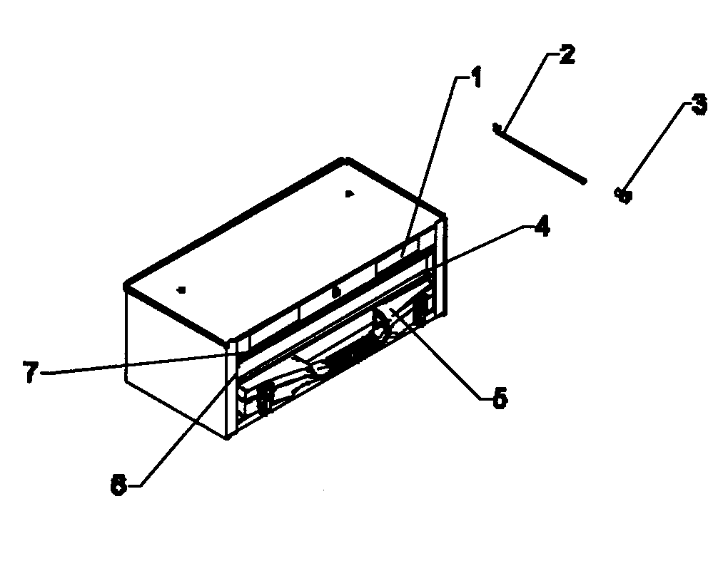 Chest Diagram and Parts List for 706596960  Craftsman Tool Stand & Cart