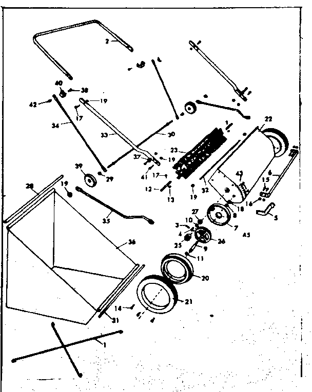 Replacement Parts Diagram and Parts List for 53679931  Craftsman Lawn Tractor