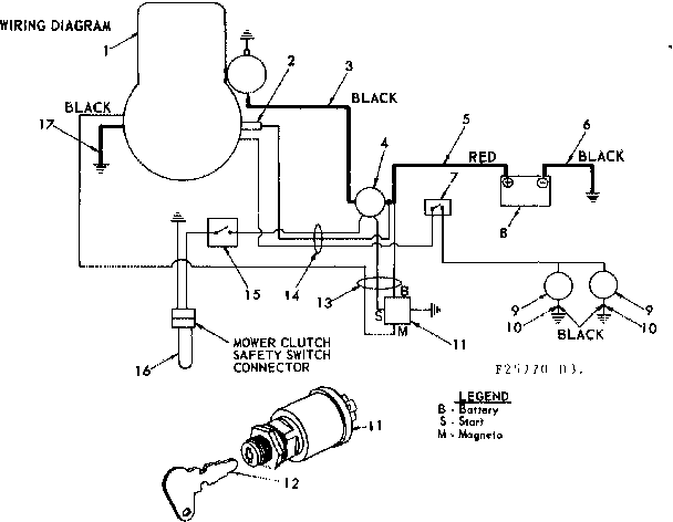 8e Lawn Tractor/wiring Diagram Diagram and Parts List for 91725770  Craftsman Lawn Tractor