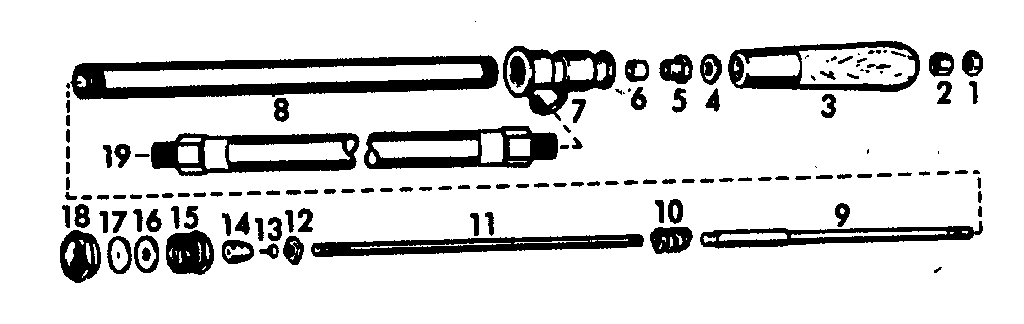 Spray Gun Diagram and Parts List for 471450020  Craftsman Pressure Washer