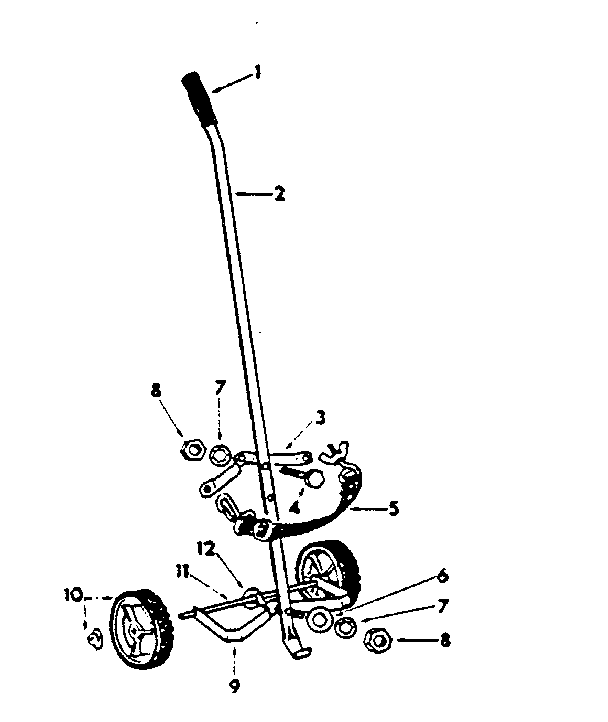 Replacement Parts Diagram and Parts List for 78614910  Craftsman Sprayer