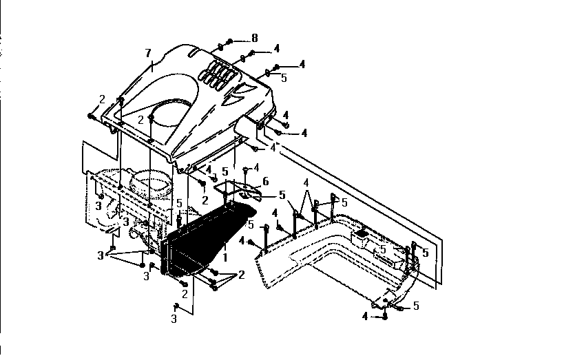 Belt Cover Diagram and Parts List for 536884560  Craftsman Snow Blower