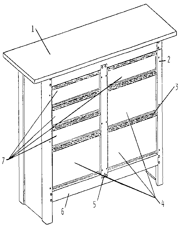 Unit Parts Diagram and Parts List for 65593  Craftsman Tool Stand & Cart