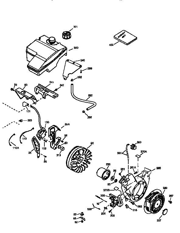 Engine 143.975501 (71/143) Diagram and Parts List for 143975501  Craftsman Engine