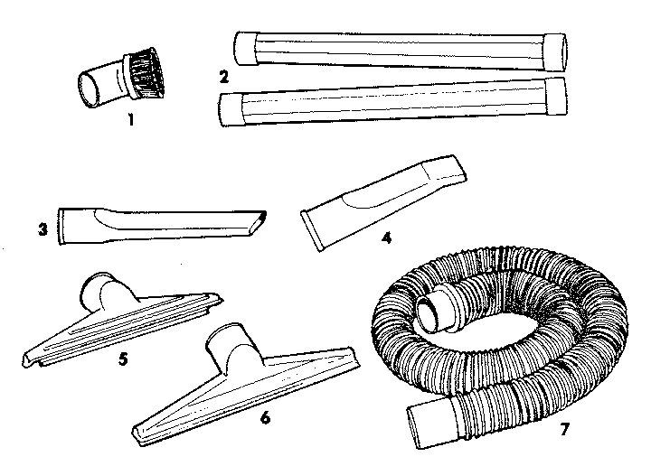 2-1/2" Diameter Plastic Accessories Diagram and Parts List for 113179932  Craftsman Filters & Accessories