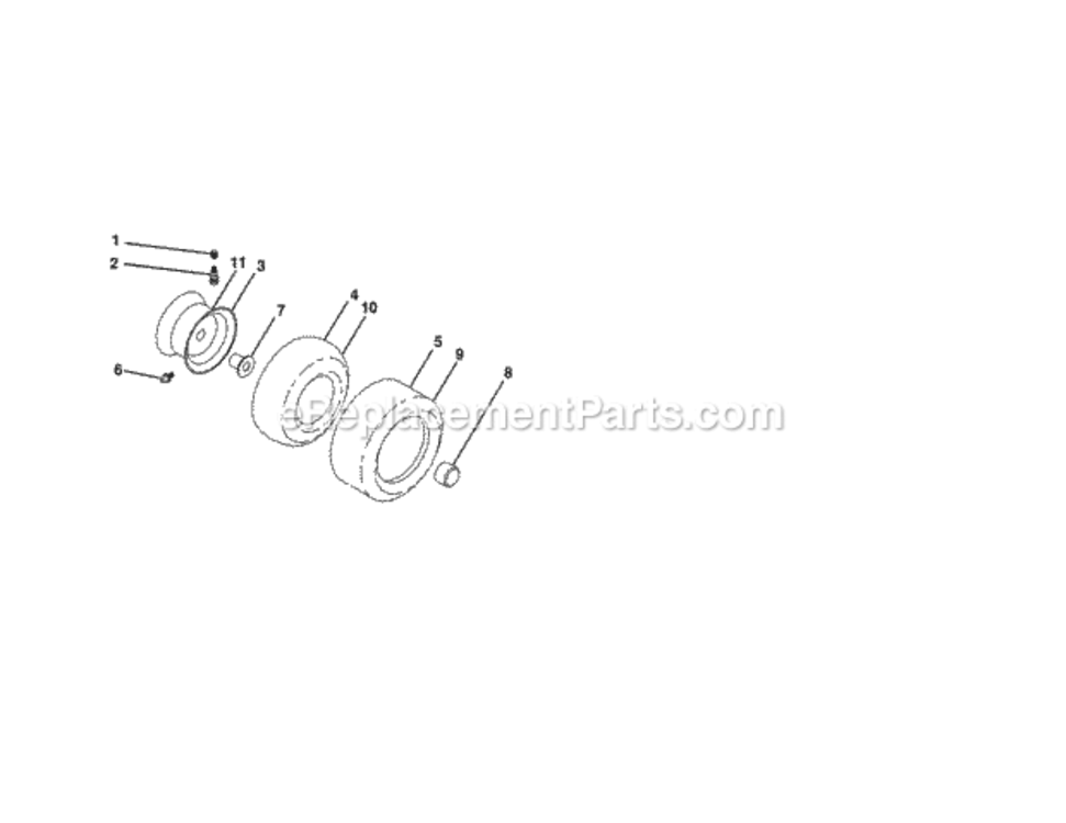Page J Diagram and Parts List for 917203780  Craftsman Lawn Tractor