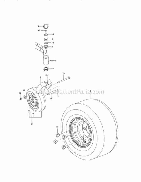 Page G Diagram and Parts List for 917204140  Craftsman Lawn Tractor