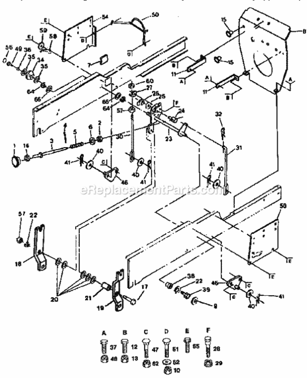 Page D Diagram and Parts List for 917250050  Craftsman Lawn Tractor