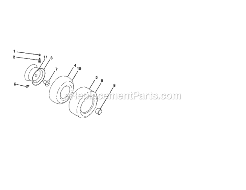 Page J Diagram and Parts List for 917250230  Craftsman Lawn Tractor