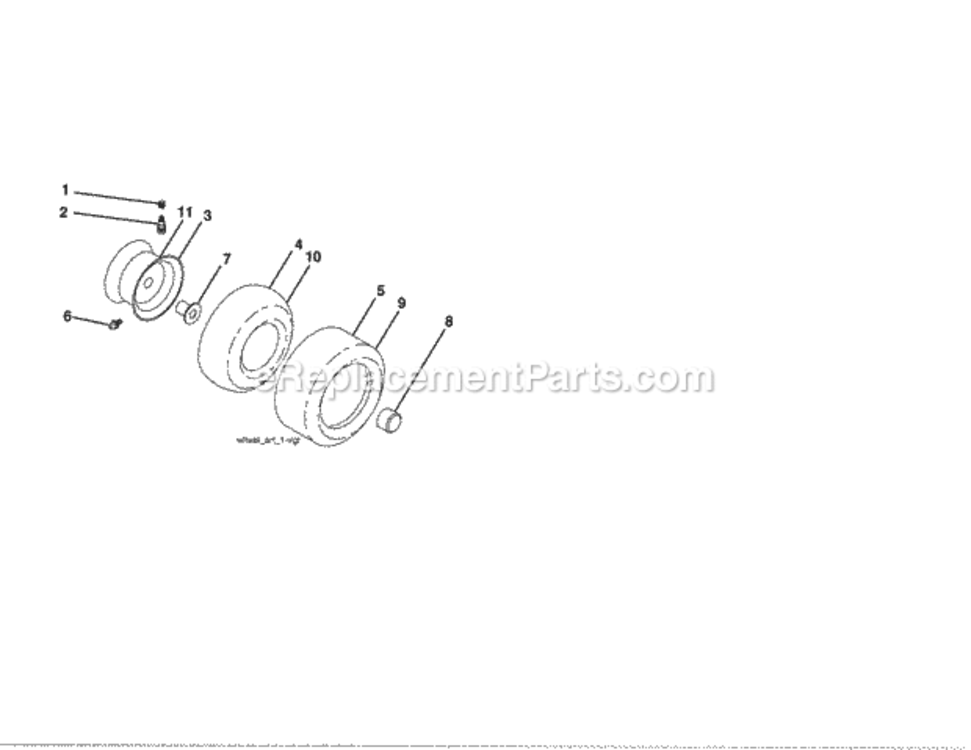 Page J Diagram and Parts List for 917250240  Craftsman Lawn Tractor