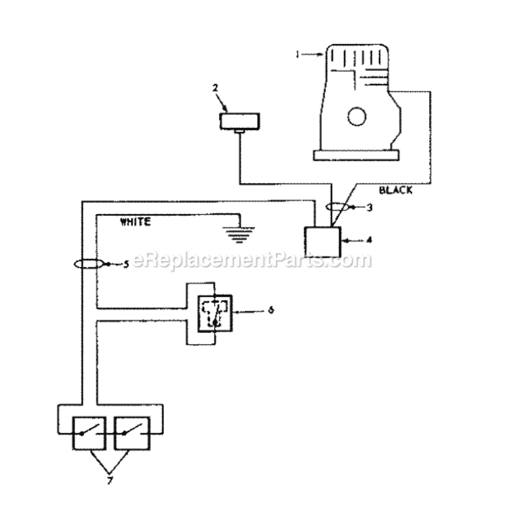 Page C Diagram and Parts List for 91725030  Craftsman Lawn Tractor