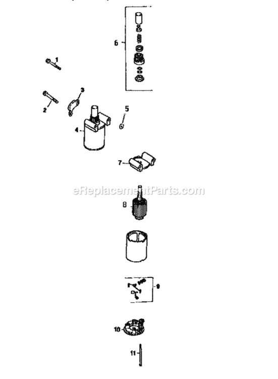 Page Q Diagram and Parts List for 917250541  Craftsman Lawn Tractor