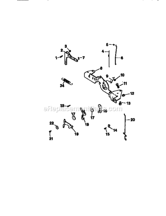 Page S Diagram and Parts List for 917250541  Craftsman Lawn Tractor