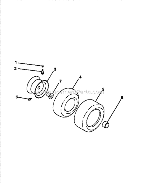 Page G Diagram and Parts List for 917250551  Craftsman Lawn Tractor