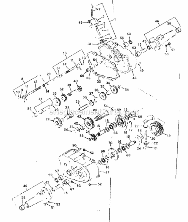 Page D Diagram and Parts List for 91725092  Craftsman Lawn Tractor