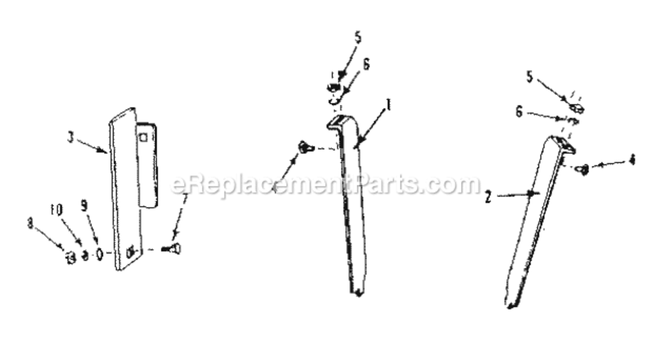 Page C Diagram and Parts List for 917251050  Craftsman Lawn Mower