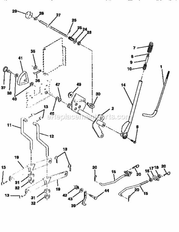 Page I Diagram and Parts List for 917251472  Craftsman Lawn Tractor