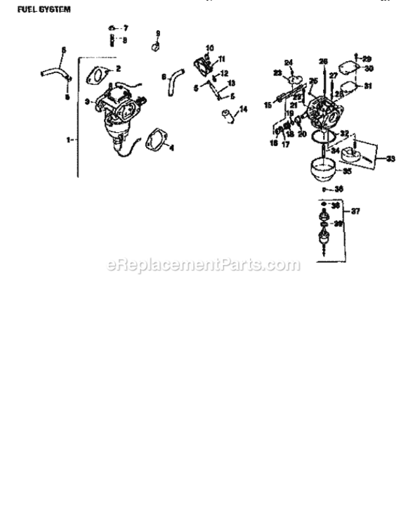 Page U Diagram and Parts List for 917251521  Craftsman Lawn Tractor