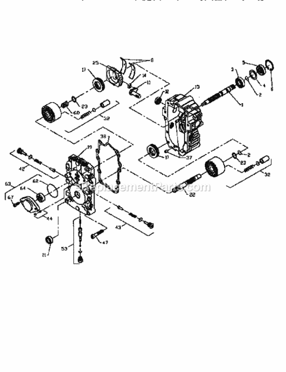 Page J Diagram and Parts List for 917251641  Craftsman Lawn Tractor