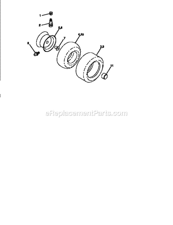 Page L Diagram and Parts List for 917251641  Craftsman Lawn Tractor