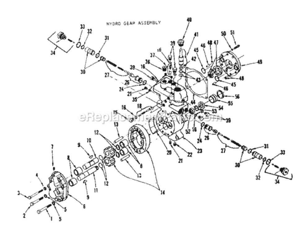 Page F Diagram and Parts List for 917253001  Craftsman Lawn Tractor