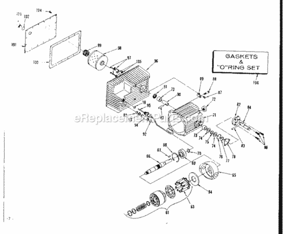 Page G Diagram and Parts List for 917253001  Craftsman Lawn Tractor