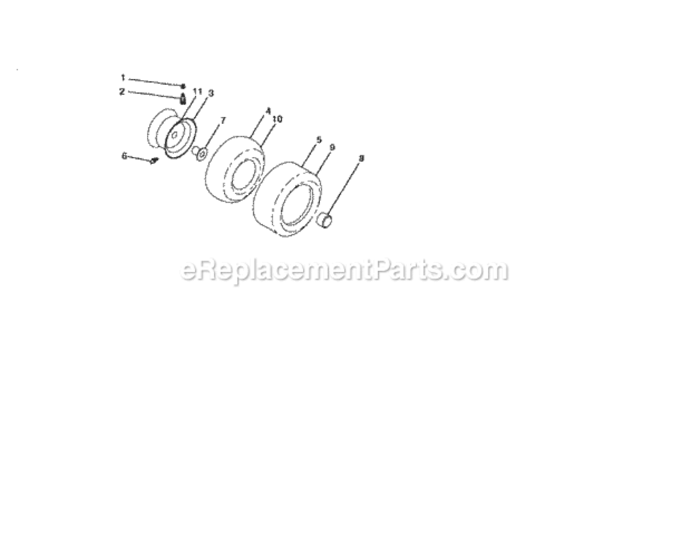 Page I Diagram and Parts List for 917253110  Craftsman Lawn Tractor