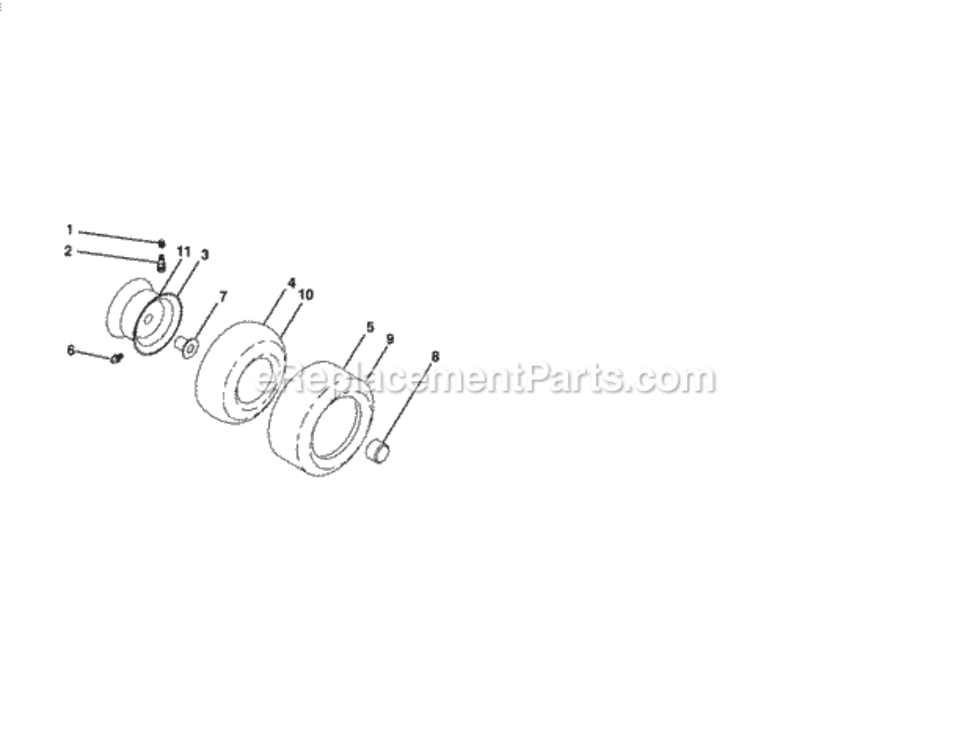Page I Diagram and Parts List for 917253270  Craftsman Lawn Tractor