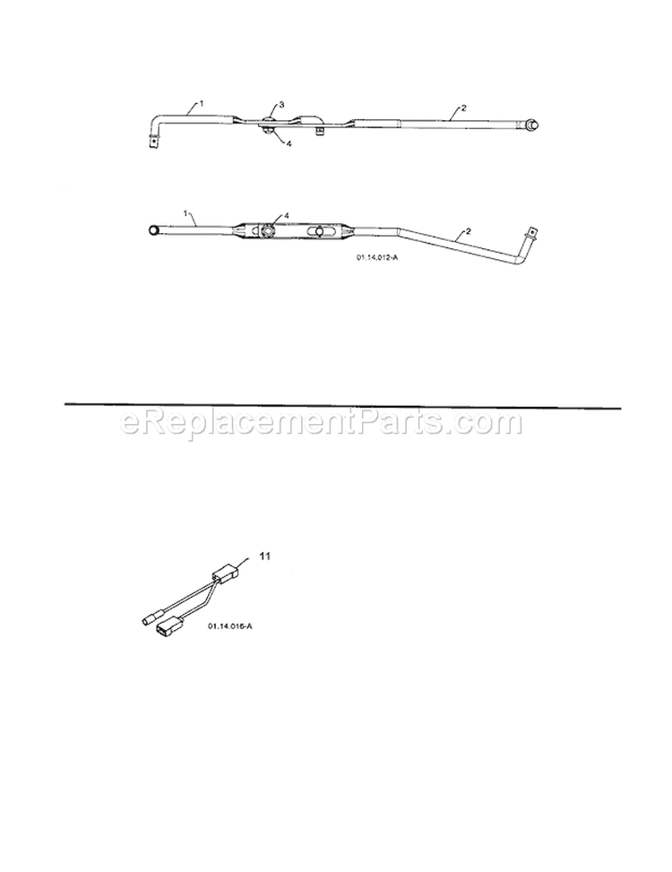 Shifter Rod / Harness Kit Diagram and Parts List for 917253572  Craftsman Snow Blower