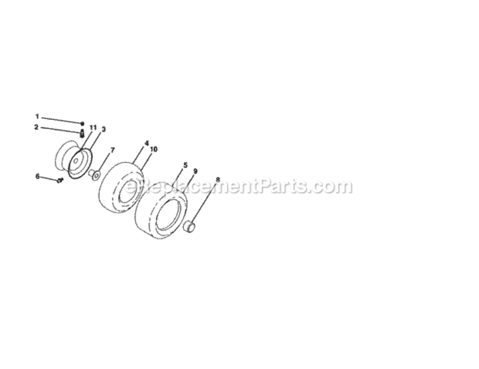 Page G Diagram and Parts List for 917253640  Craftsman Lawn Tractor