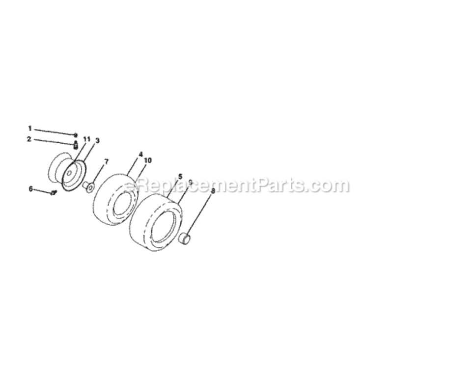 Page I Diagram and Parts List for 917253701  Craftsman Lawn Tractor