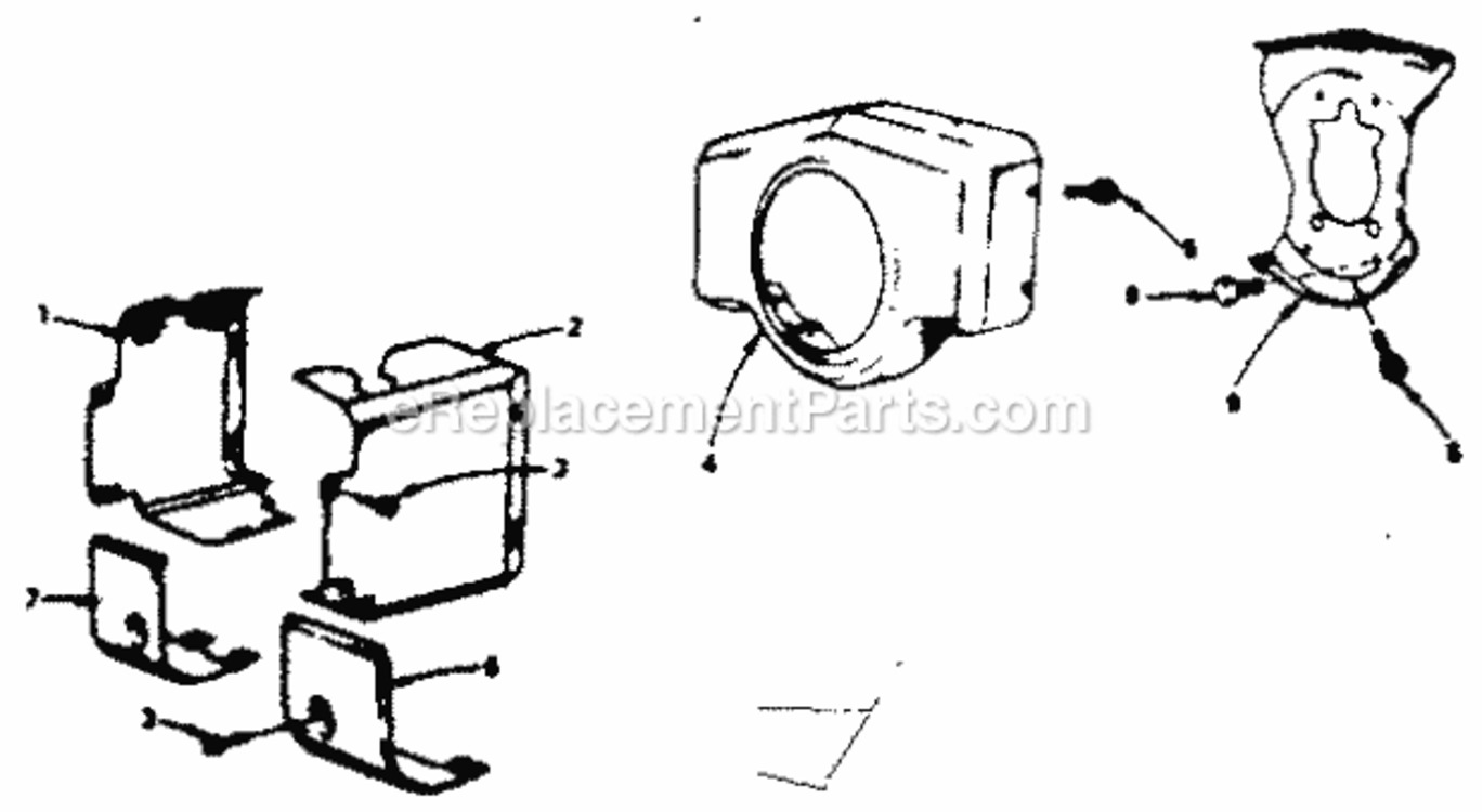 Page J Diagram and Parts List for 917253745  Craftsman Lawn Tractor
