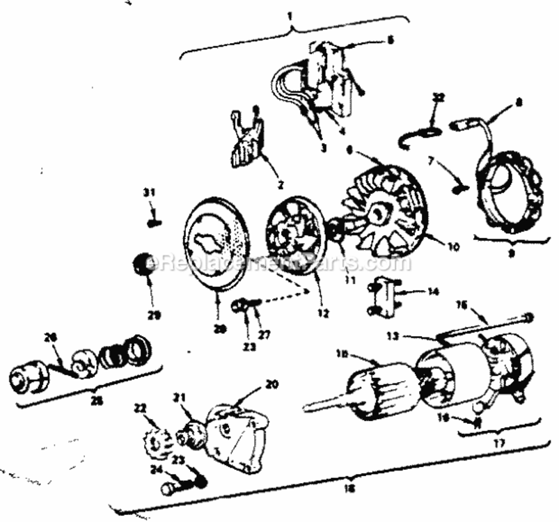 Page I Diagram and Parts List for 917253745  Craftsman Lawn Tractor