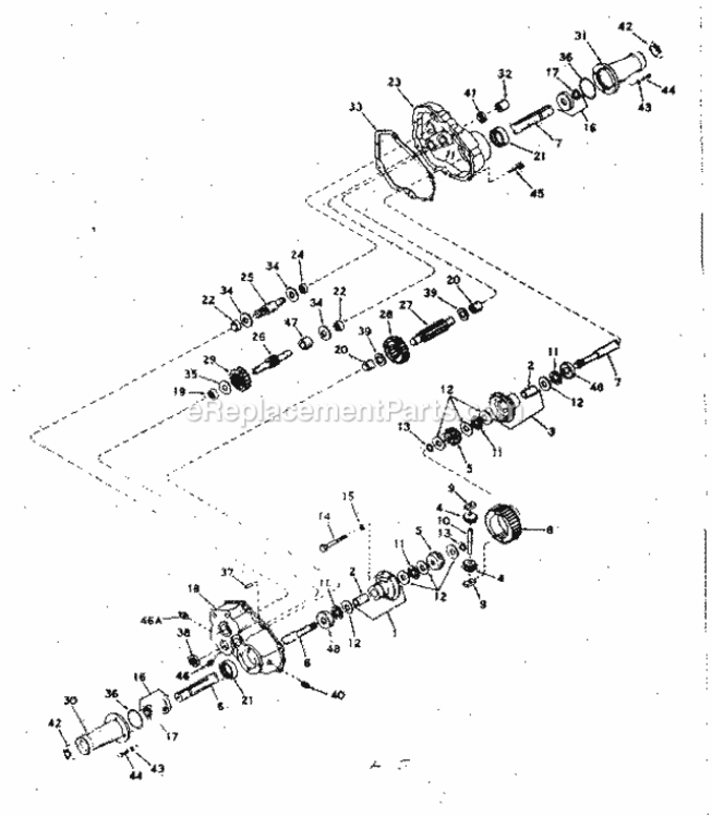 Page J Diagram and Parts List for 91725400  Craftsman Lawn Tractor