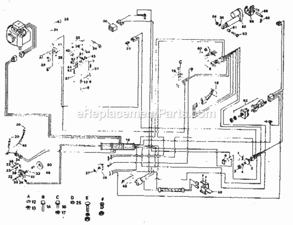 Page A Diagram and Parts List for 917254421  Craftsman Lawn Tractor