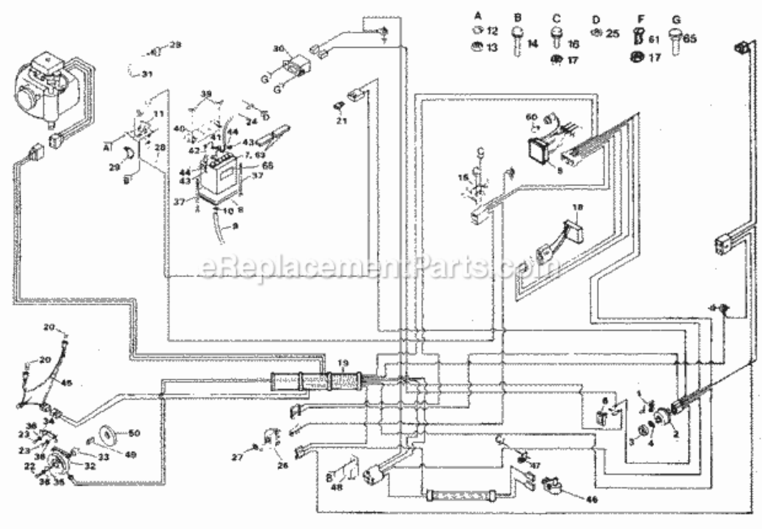 Page A Diagram and Parts List for 917254480  Craftsman Lawn Tractor