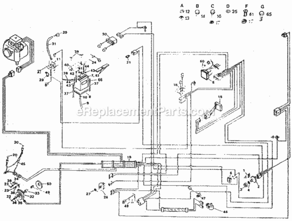 Page A Diagram and Parts List for 917254490  Craftsman Lawn Tractor