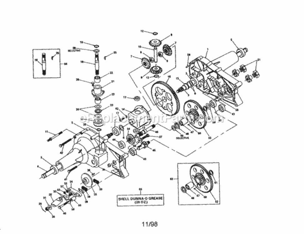 Page I Diagram and Parts List for 917254741  Craftsman Lawn Tractor