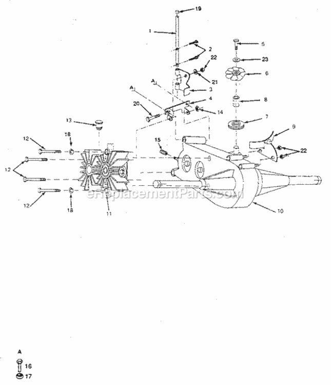 Page G Diagram and Parts List for 917254760  Craftsman Lawn Tractor