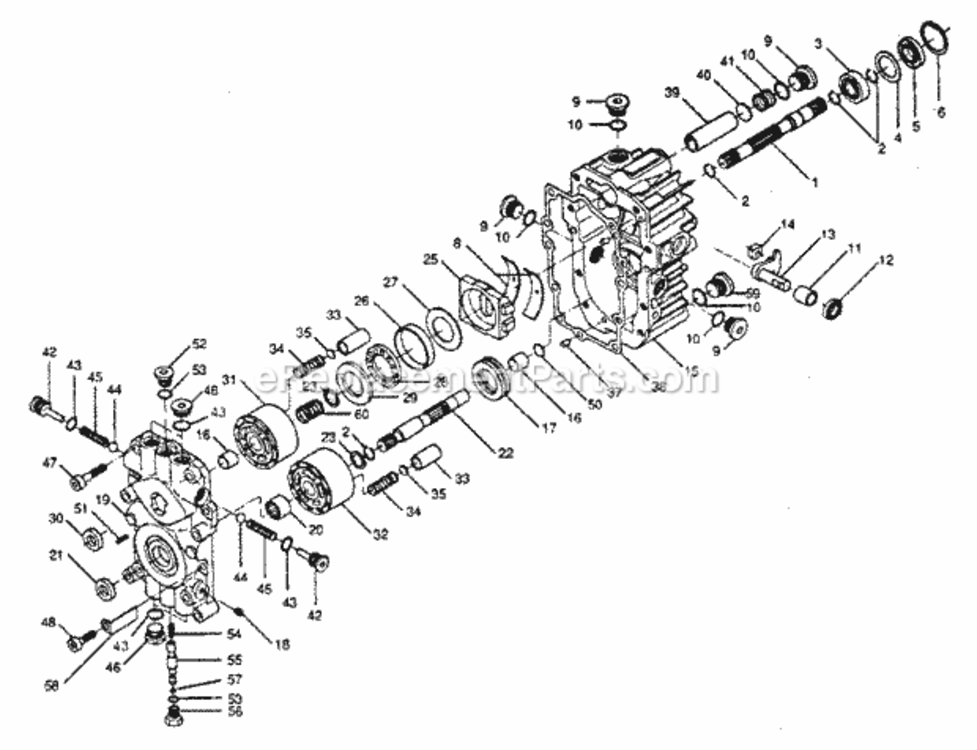 Page H Diagram and Parts List for 917254760  Craftsman Lawn Tractor