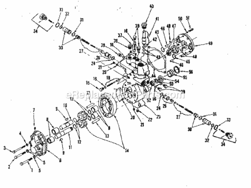 Page F Diagram and Parts List for 91725500  Craftsman Lawn Tractor