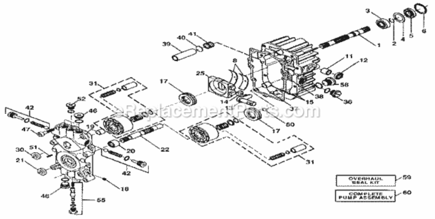 Page H Diagram and Parts List for 917255551  Craftsman Lawn Tractor