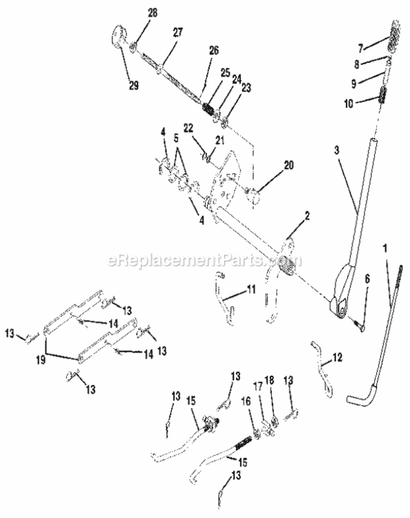 Page I Diagram and Parts List for 917255693  Craftsman Lawn Tractor