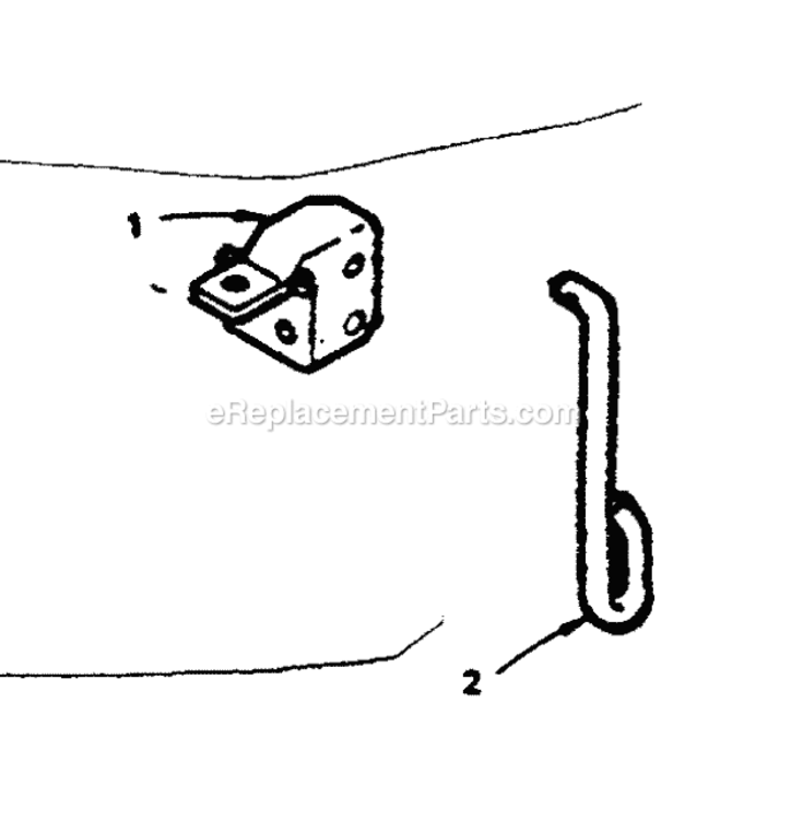 Page E Diagram and Parts List for 917255723  Craftsman Lawn Tractor