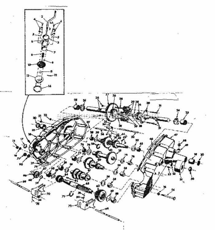 Page A Diagram and Parts List for 91725590  Craftsman Lawn Tractor