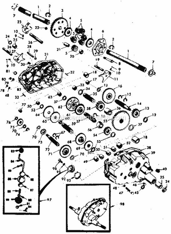 Page G Diagram and Parts List for 917255914  Craftsman Lawn Tractor