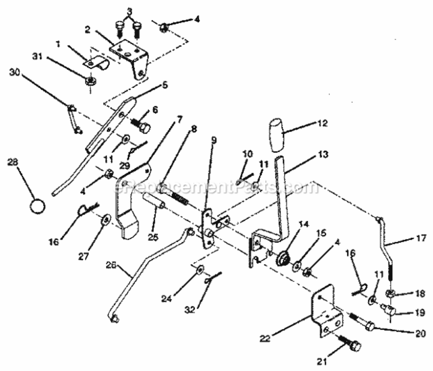 Page L Diagram and Parts List for 917256240  Craftsman Lawn Tractor